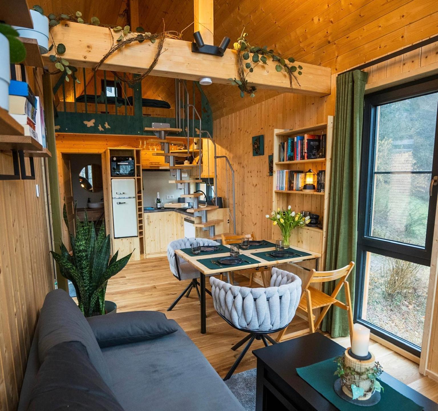 Villa Taunus Tinyhouse à Weilrod Extérieur photo